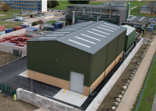 Winfrith Waste Disposal - Portal Frame Building
