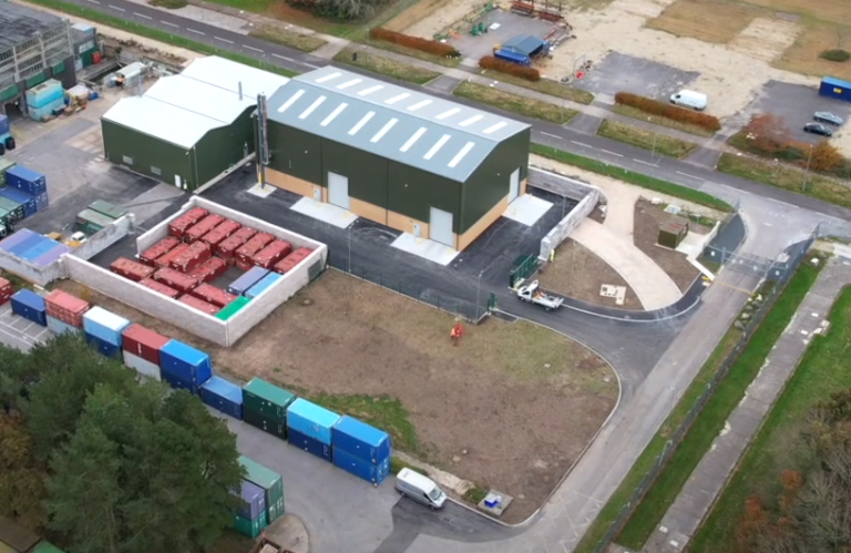 Winfrith Waste Disposal - Portal Frame Building